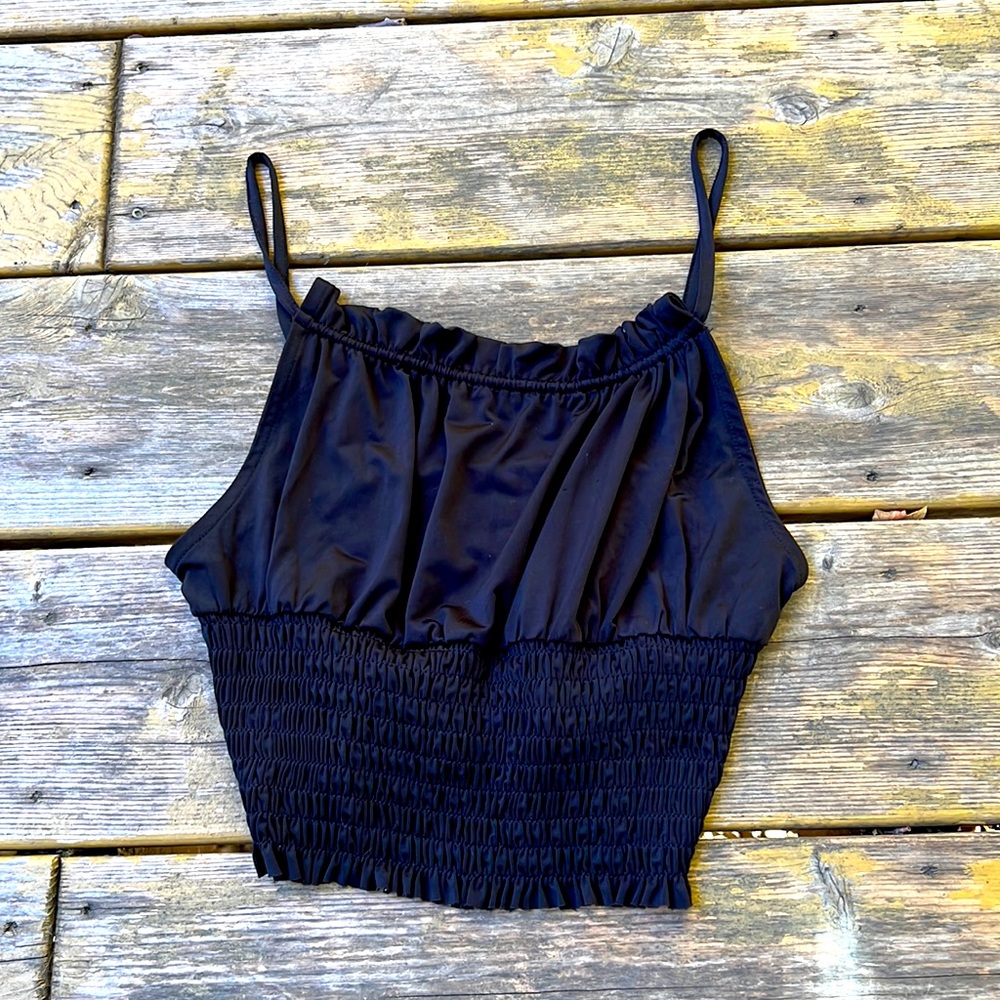 Ruched UO Crop Tank